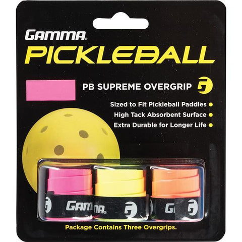 Gamma Supreme Pickleball Overgrip – Pickleball Experts